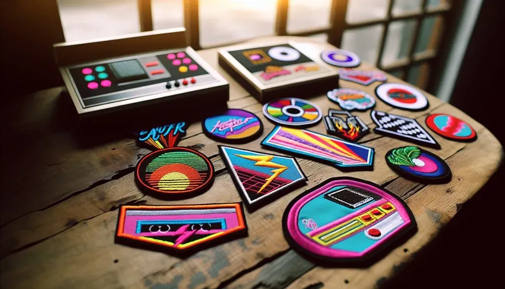 Retro-inspired embroidered patches comeback boosts vintage