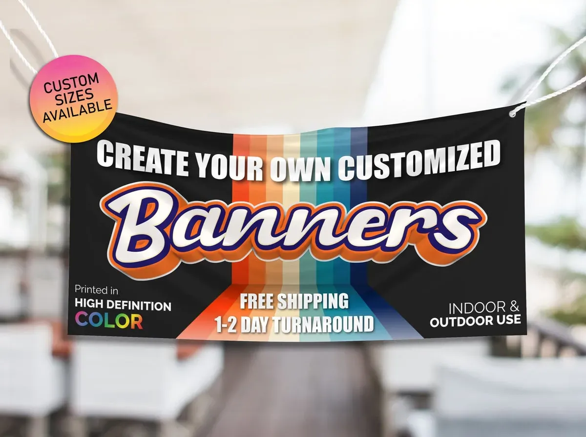 Custom Banner Design: Create Conversion-Driven Banners