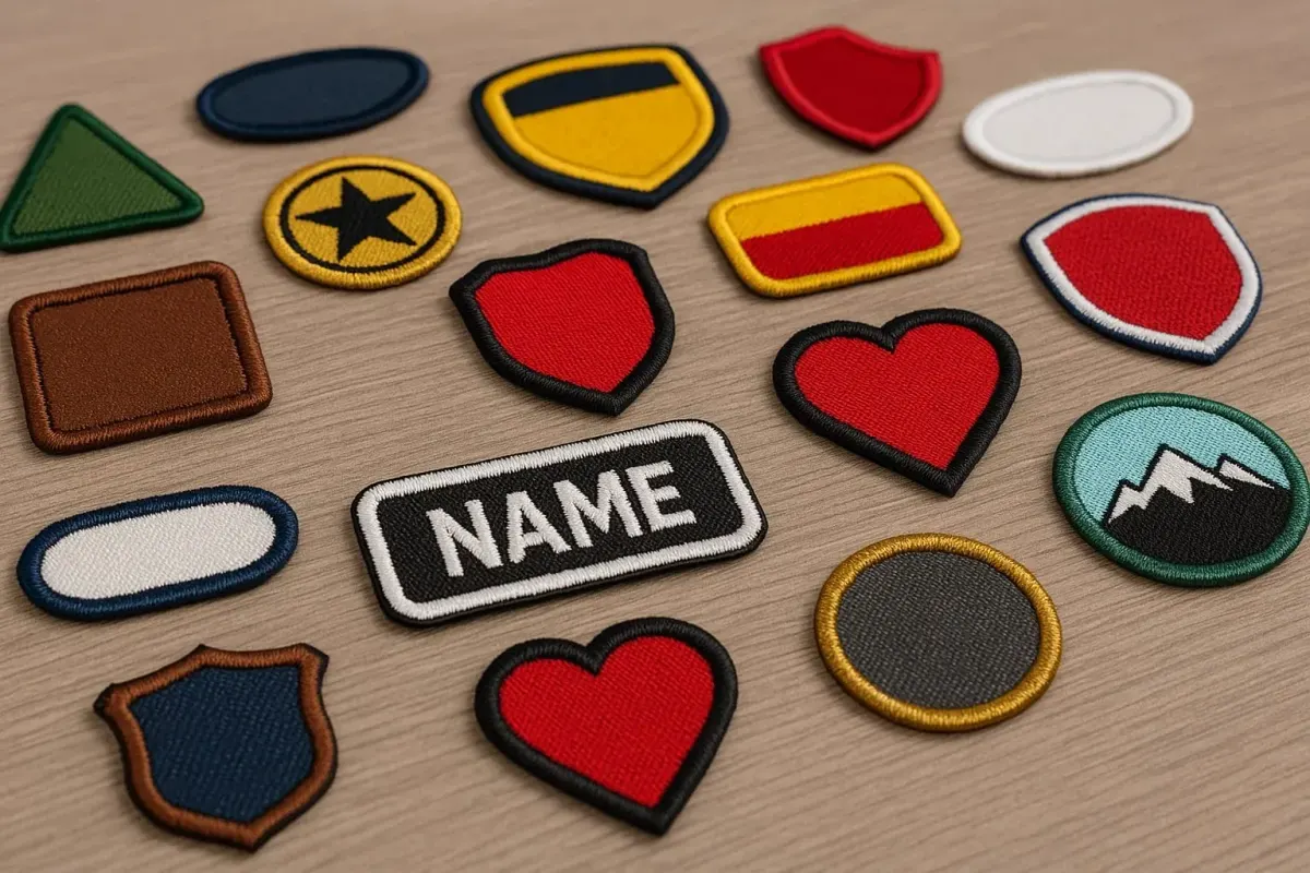 Patch design ideas Bold, minimal, custom embroidered patches