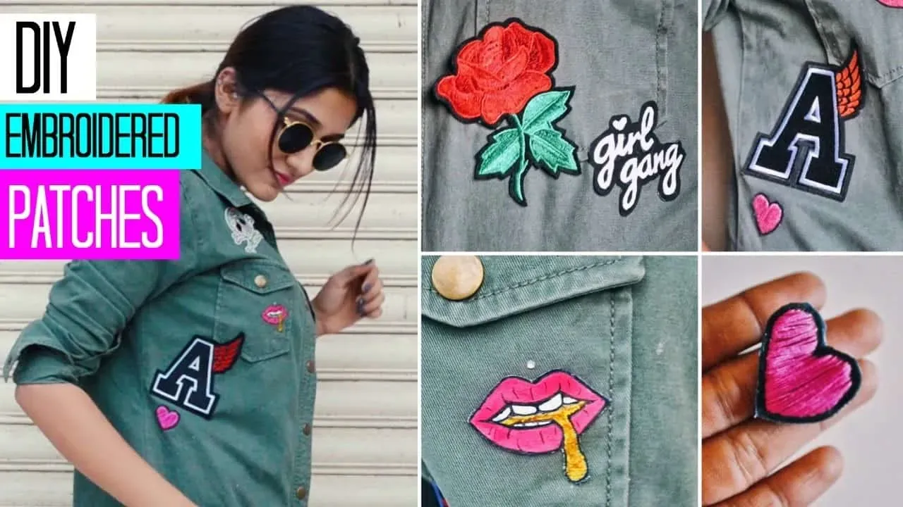 DIY Patch Ideas to Personalize Bags, Jeans, and Hoodies