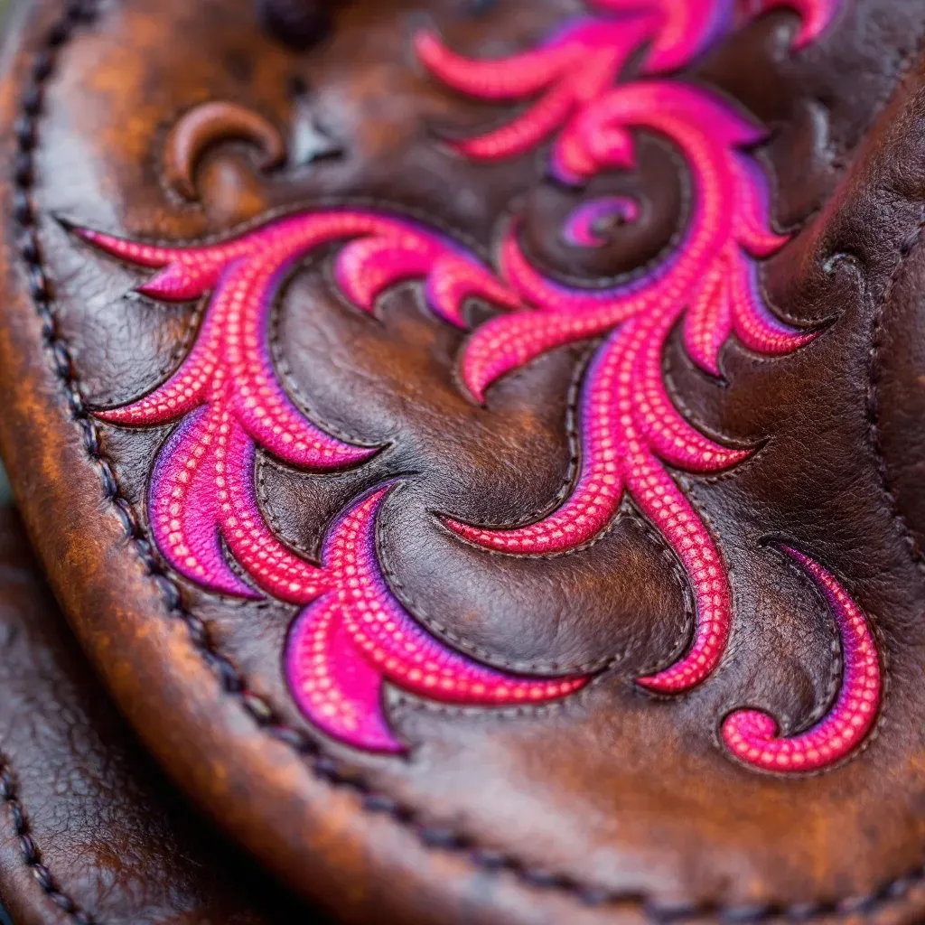 Embroidered Leather Design: Techniques & Care for Accessories