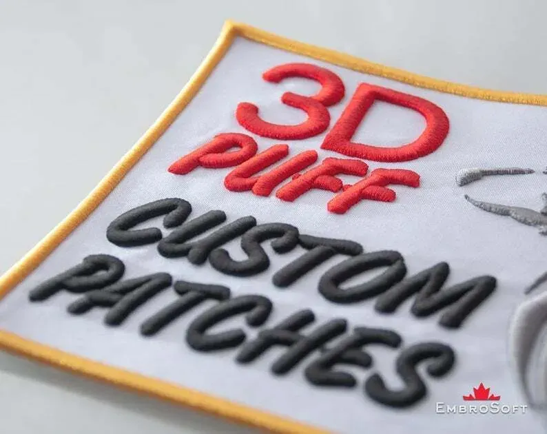 3D Puff Custom Patches: Elevating Brand Identity Worldwide