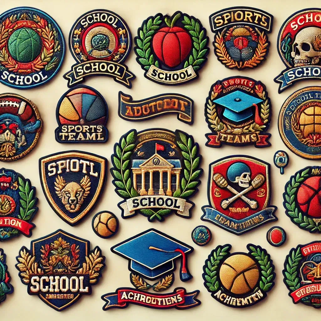 Custom patches for schools and sports: Build identity