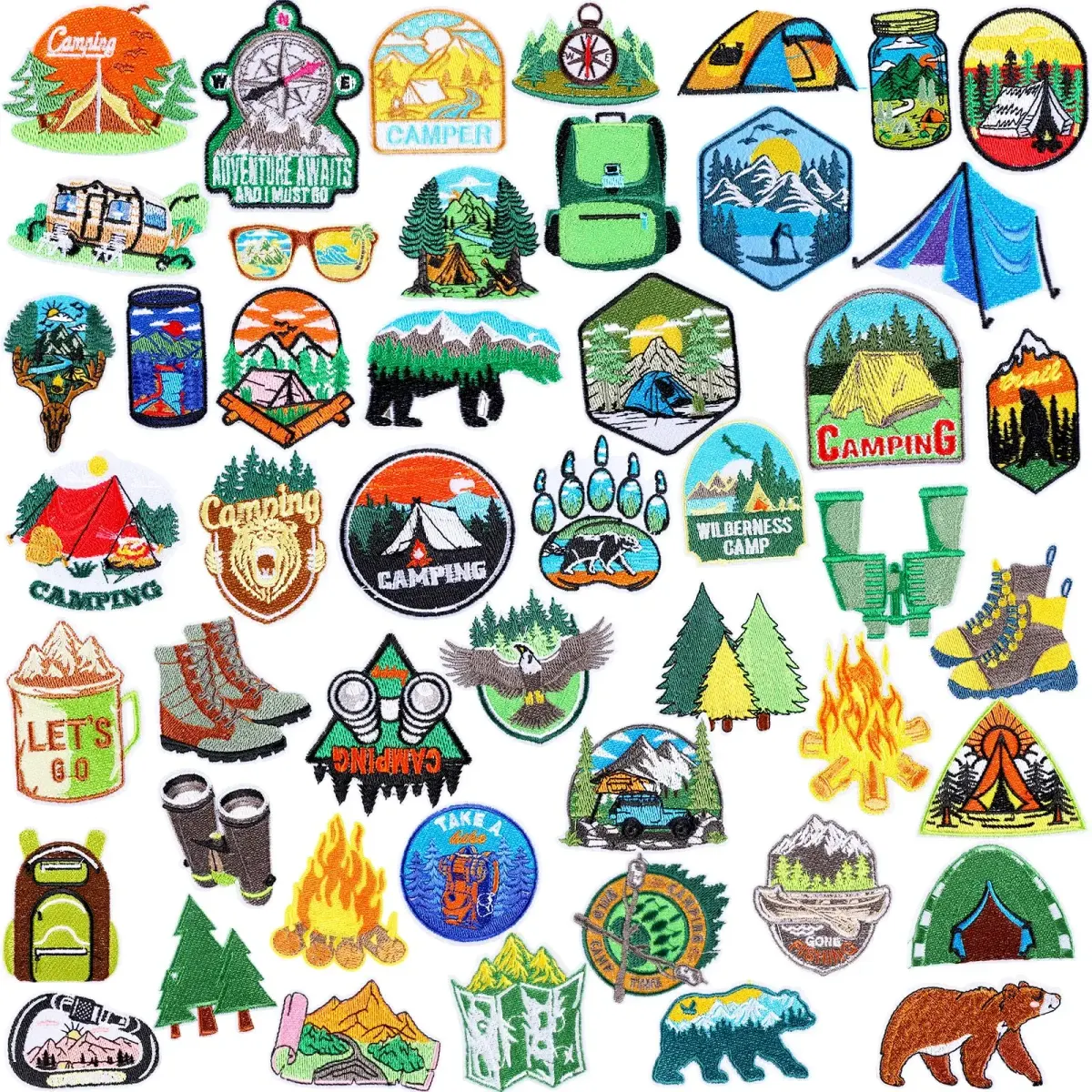 Patches for Adventure Gear: Durable Patches for Bags