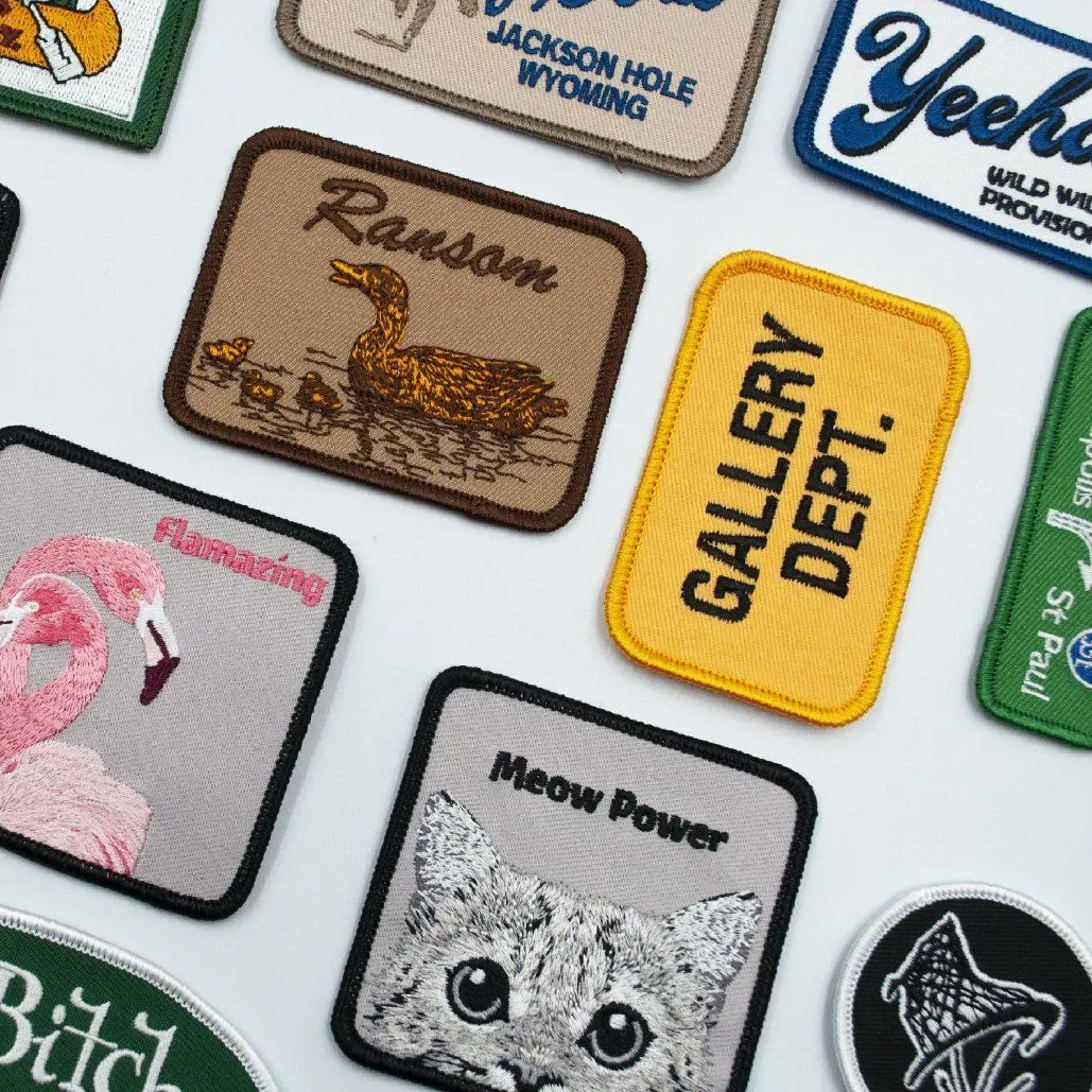Custom patches for clothing: Iron-On, Sew-On, PVC Options