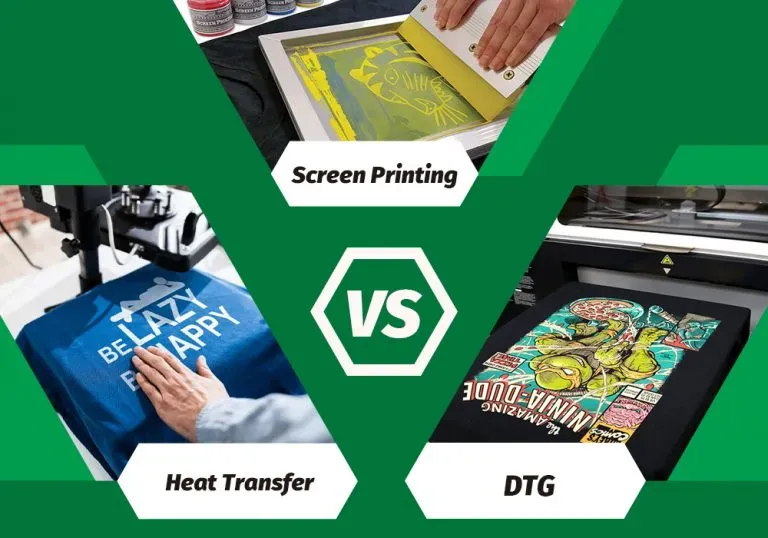DTG vs sublimation vs screen printing for POD: A quick guide