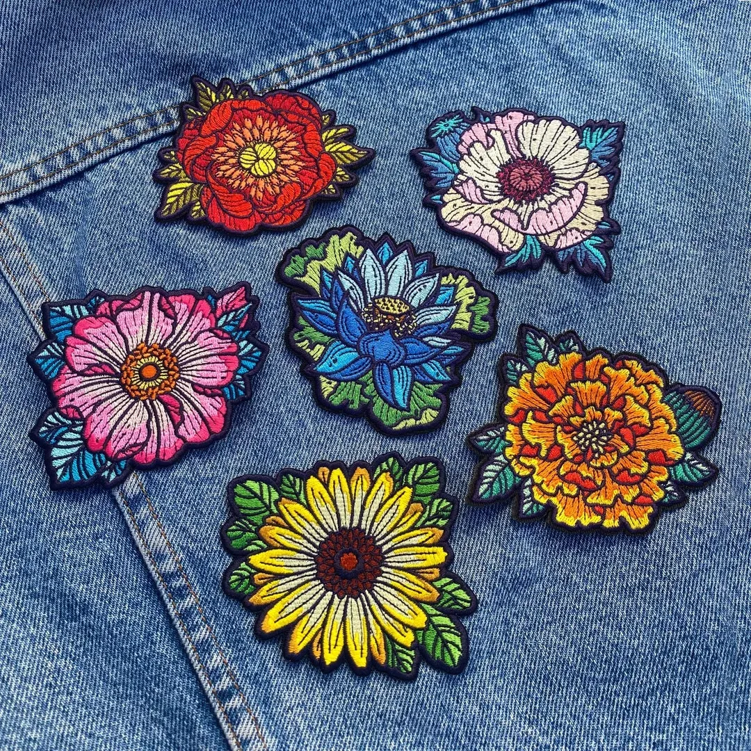 Embroidered Patches: 10 Creative Design Ideas for Personalizing Clothing