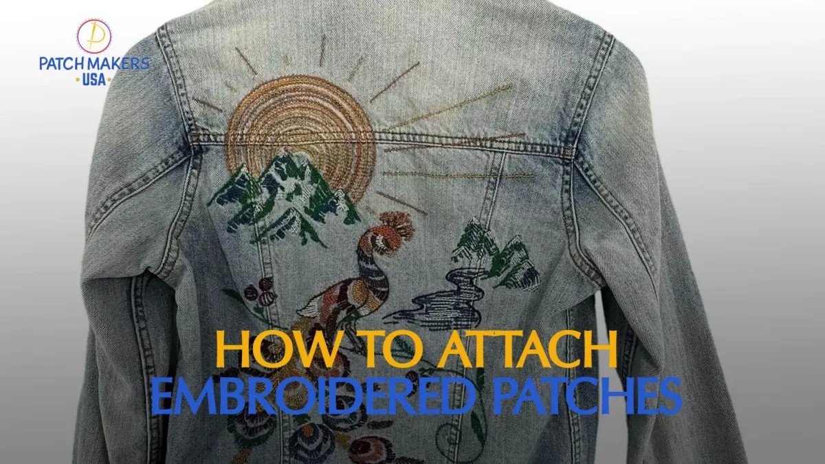 How to Apply Embroidered Patches: Iron-On & Sewing Tips