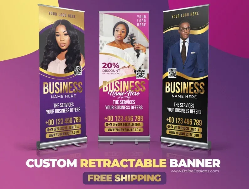 Custom Roll-Up Banner Elevates Your Brand at Events