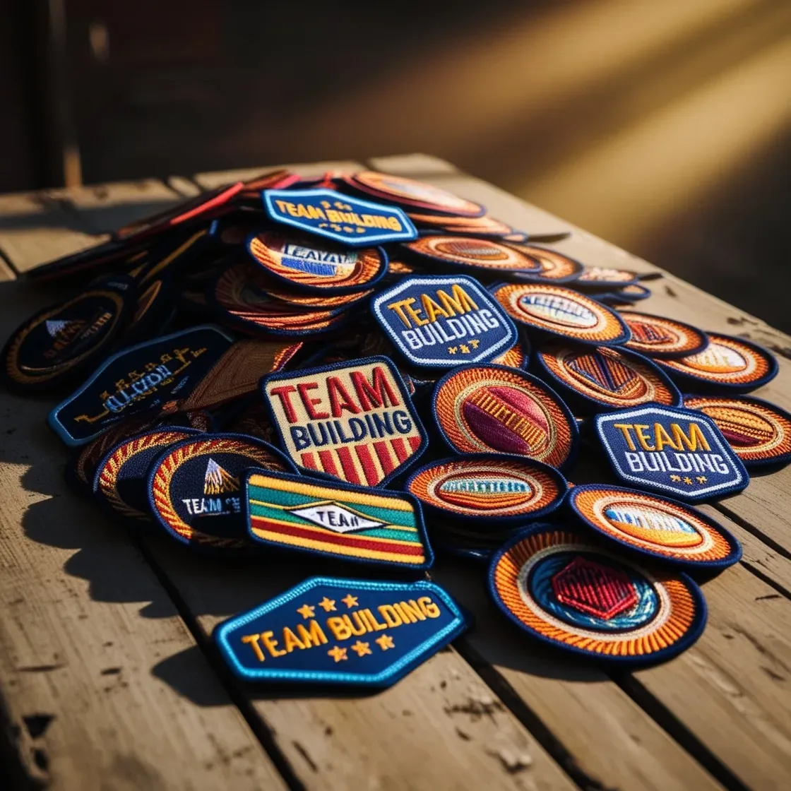 Custom patches for teams: Design, order, and apply badges