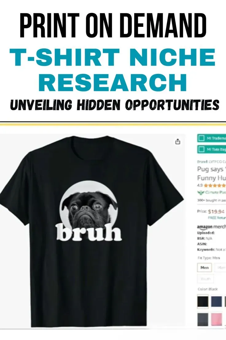 Print on Demand niche research: Find profitable ideas