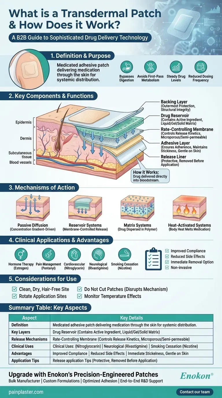 How patches work: The science of transdermal delivery