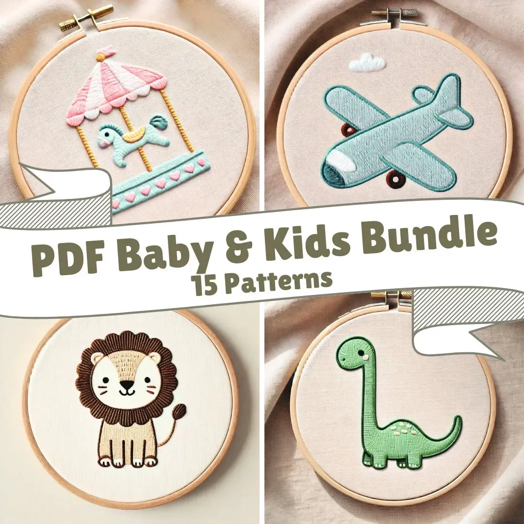 Embroidered Design for Kids: Fun Patterns & Projects