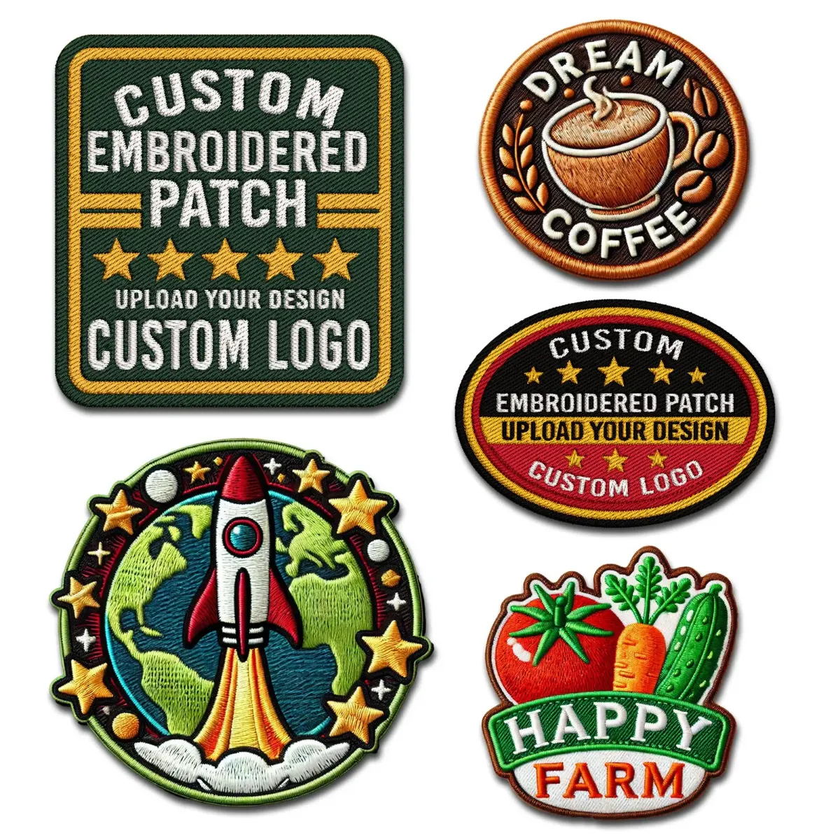 Personalized Embroidered Patches for All Occasions