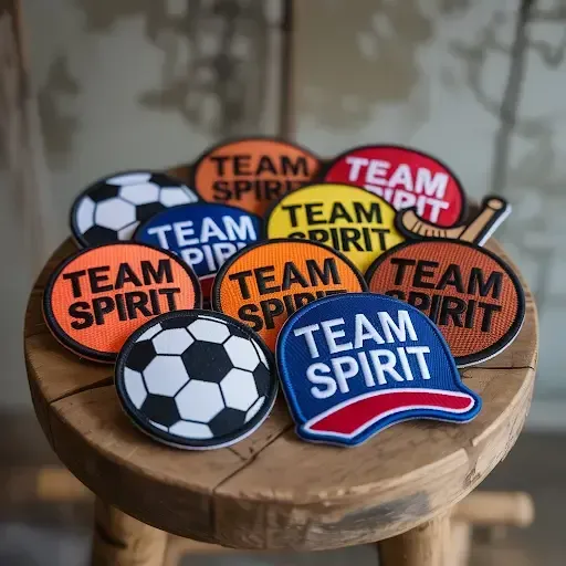Custom patches for clubs and teams: design templates