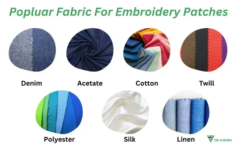 Best Fabrics for Embroidered Patches: A Complete Guide