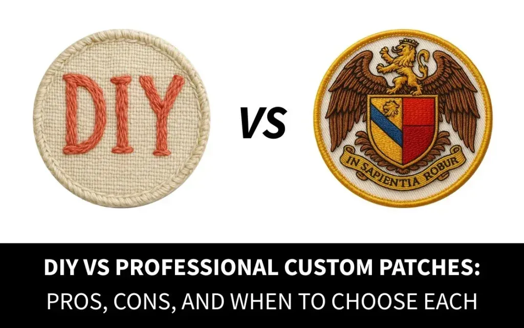 DIY vs Professional Custom Patches: Choosing the Right Path
