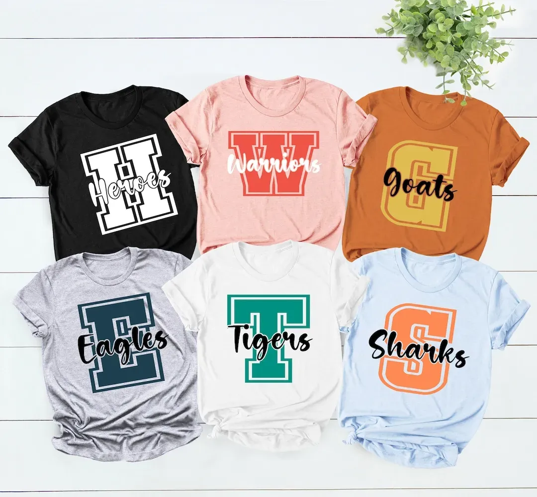 Custom shirts for schools and clubs: Creative design ideas