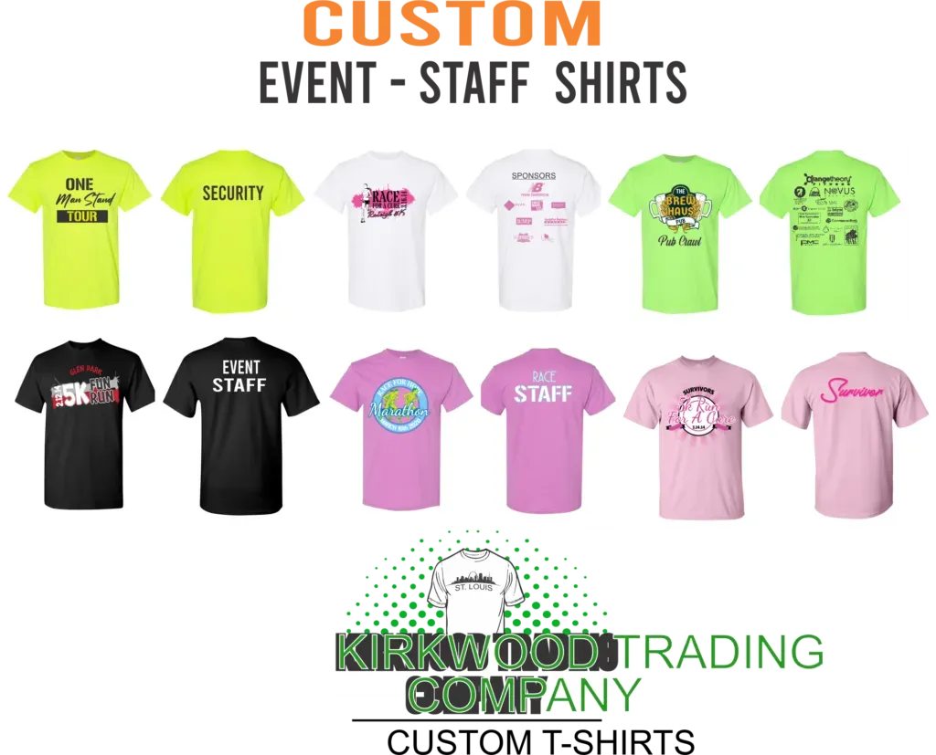 Custom Shirts for Events: Creative Design Ideas for Groups
