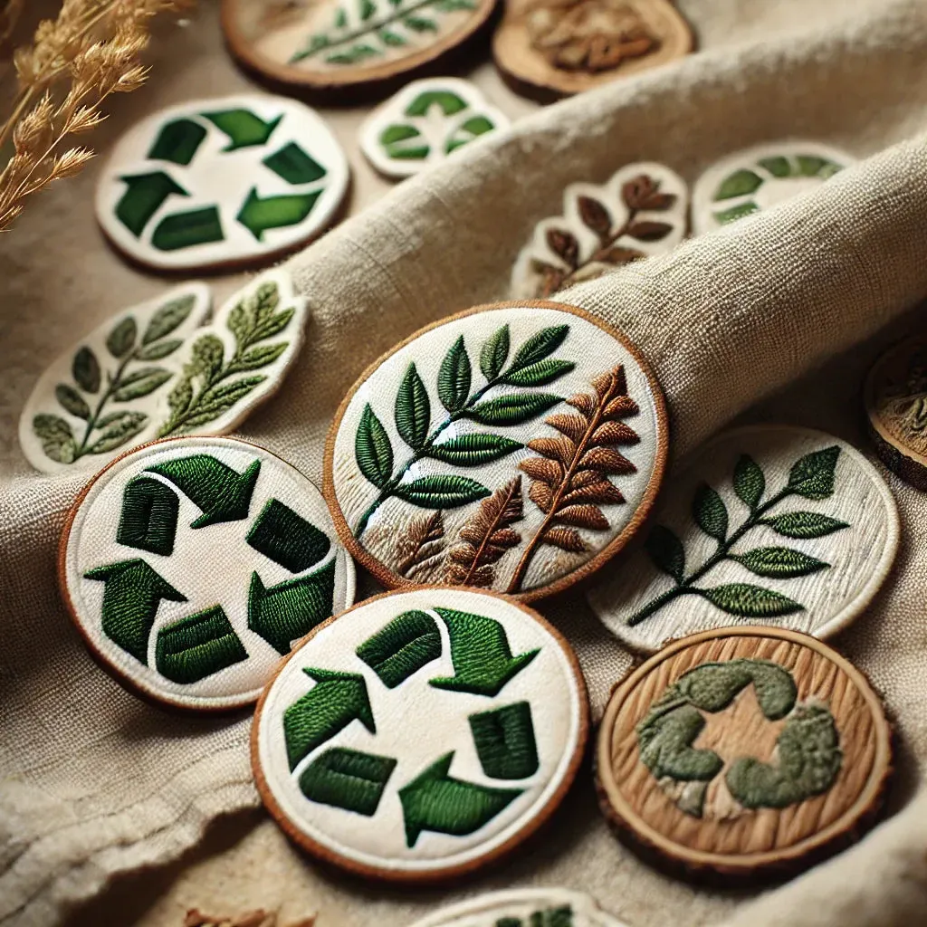 Eco-friendly patches: Sustainable materials for fashion