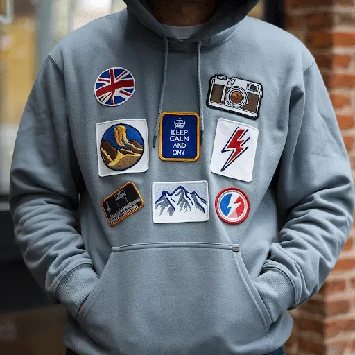 Custom patches on hoodies: Styles, sizes, and placement ideas