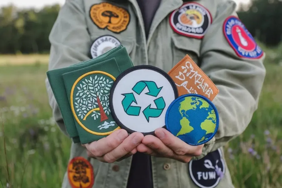 Sustainable Custom Patches: Eco Materials and Practices