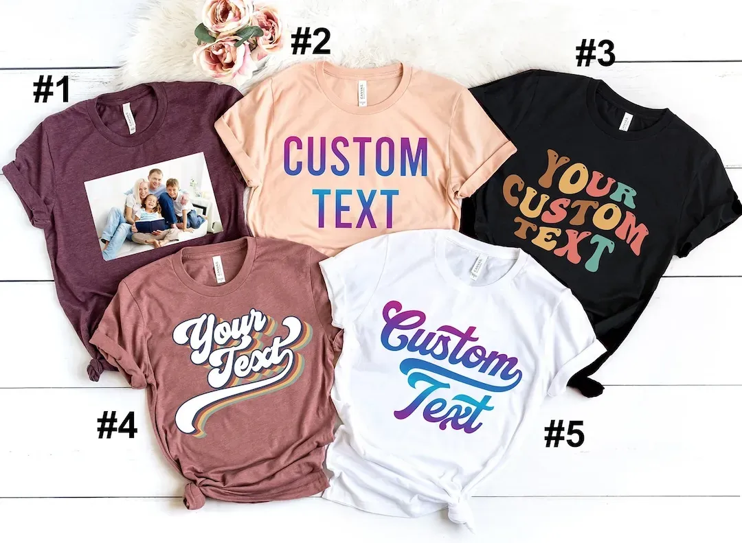 Personalize Custom Shirts Without Sacrificing Comfort