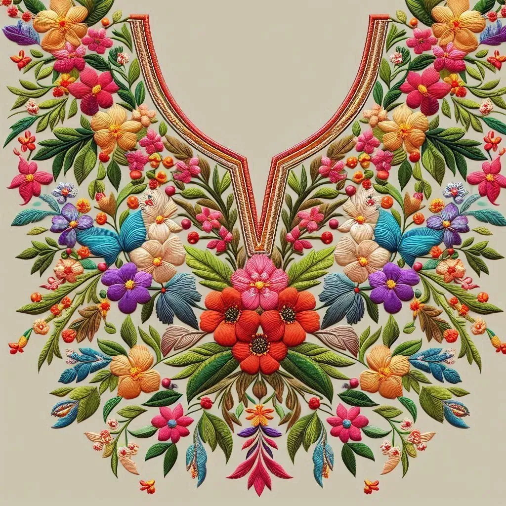 Embroidered Design Trends: Modern Motifs and Color Palettes