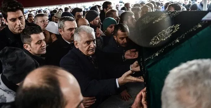 Cumhurbaşkanı Erdoğan Cenaze Törenine Katıldı