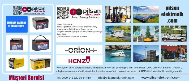 Orion lityum pil ile güneş enerjisi sistemleri Ev ve ticari