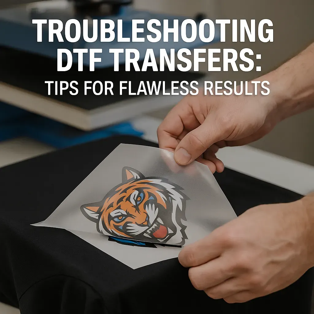 DTF transfers troubleshooting: Fix Common Issues for Quality