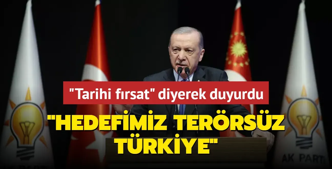 Terörsüz Türkiye: Cumhurbaşkanı Erdoğan'dan Önemli Açıklamalar