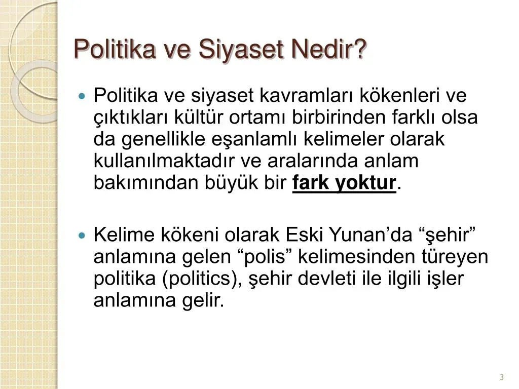 Politika nedir ve nasıl işler: Basit bir açıklama ile kılavuz