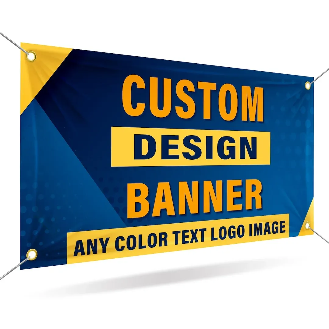 Custom Banner Design to Stand Out Online and Offline