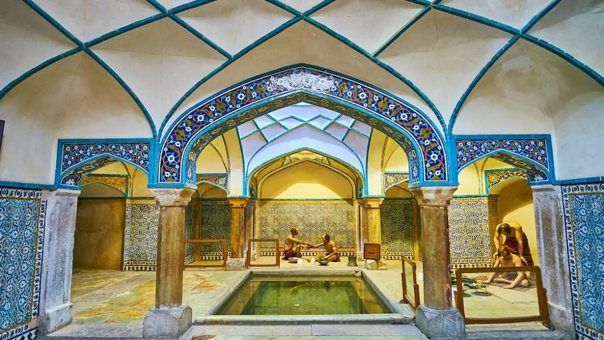 Turkish hammam architecture: Marble, steam, and design