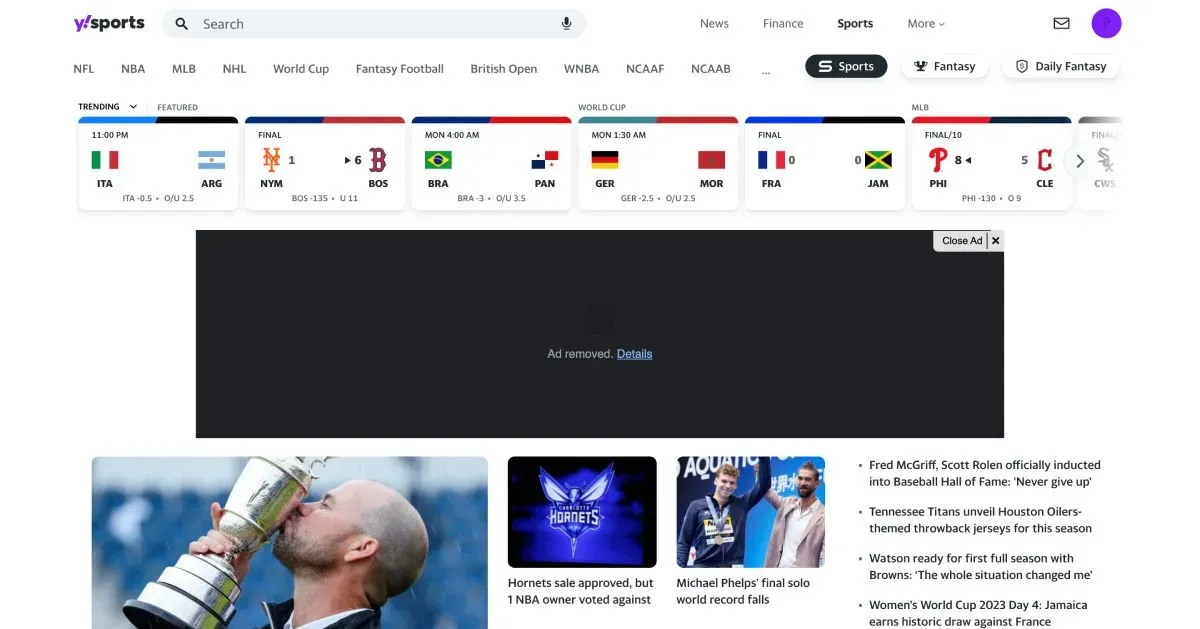 Sports news for fans: In-depth league and player coverage