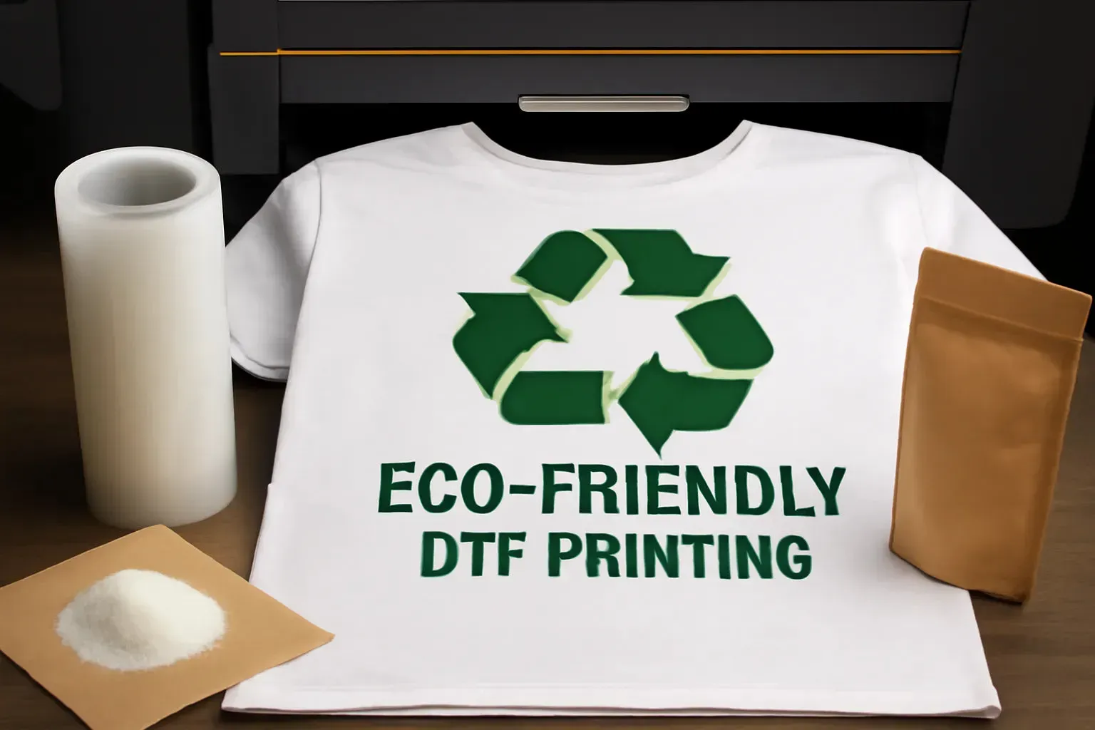 Eco-friendly DTF transfers: Reducing waste in printing
