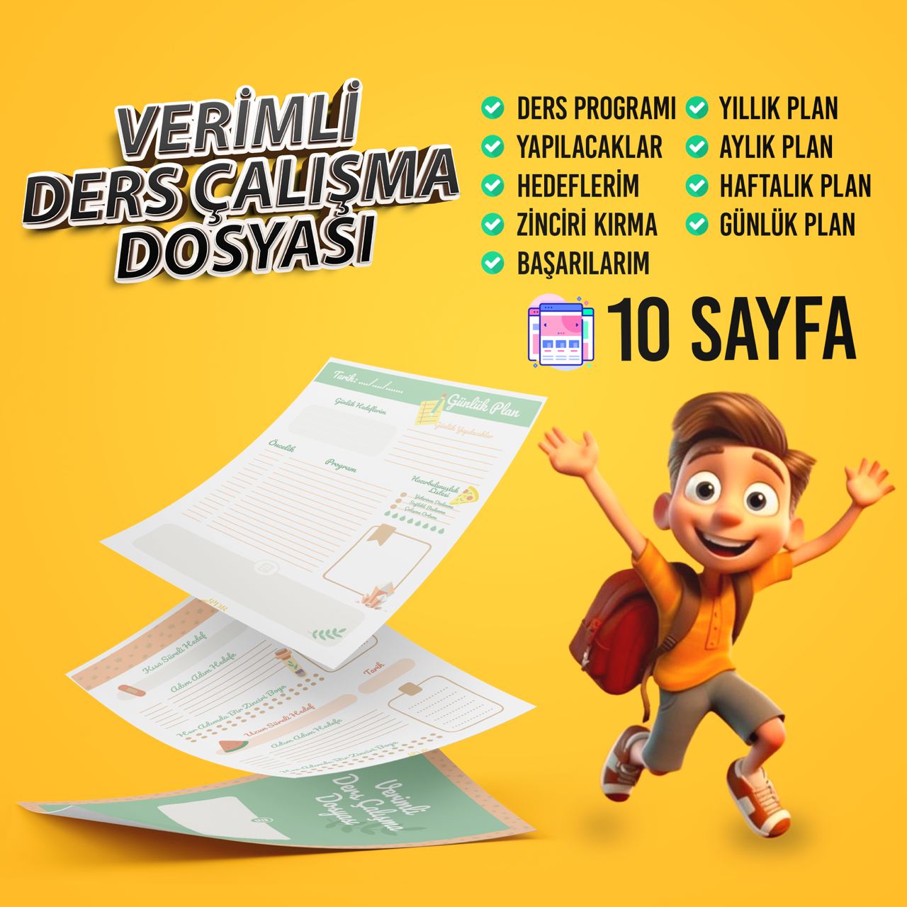 Verimli Ders Çalışmak İçin En Etkili 5 Yöntem